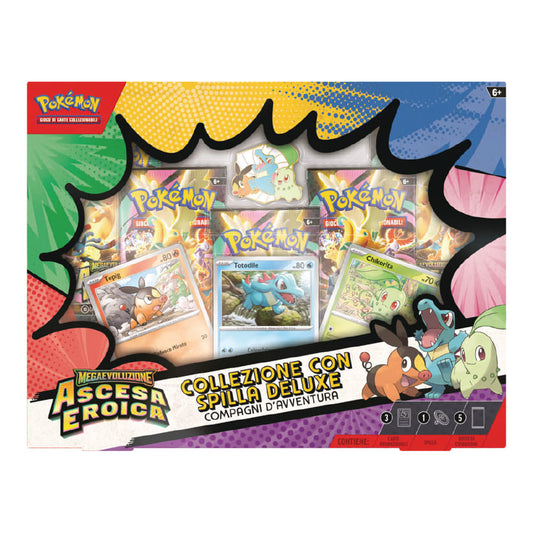 Pokemon Card - Ascesa Eroica Collezione Spilla ITA