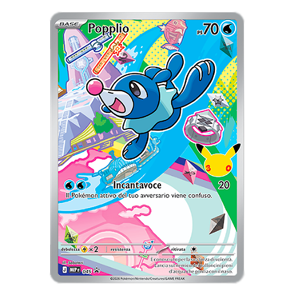 045 Popplio - Promo Rara (IT)