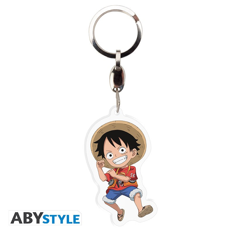 Portachiavi Luffy Red