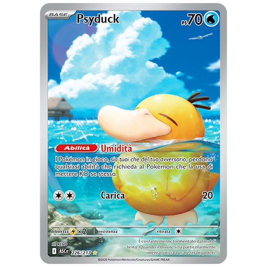 226-217 Psyduck - Illustrazione Rara (IT)