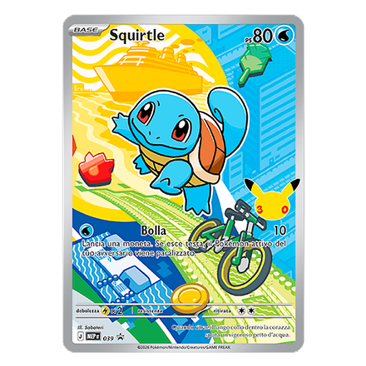 039 Squirtle - Promo Rara (IT)
