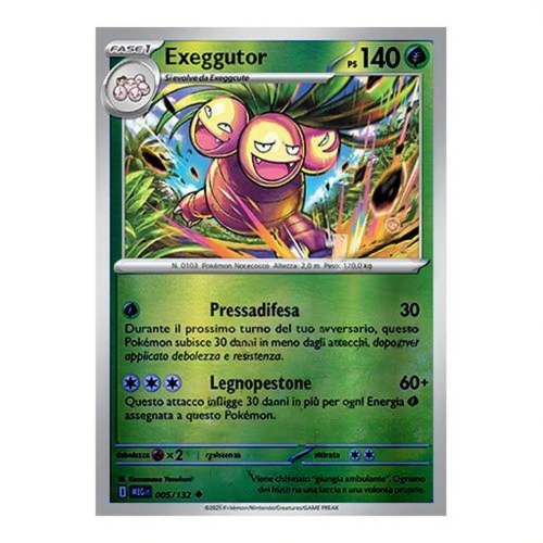 005-132 Exeggutor  - Non Comune Reverse(IT)