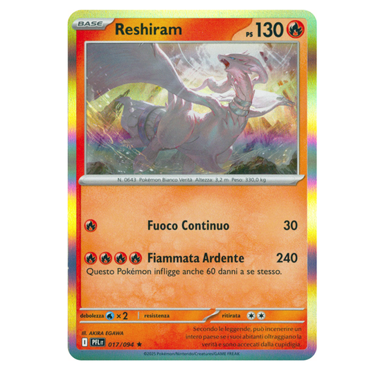 017-094 Reshiram - Rara Holo (IT)