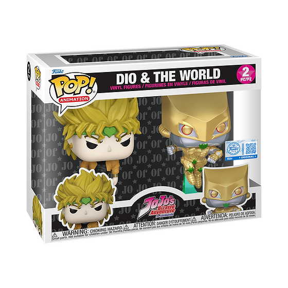 JoJo's Bizarre Adventure - Dio and The World 2 Pack Special