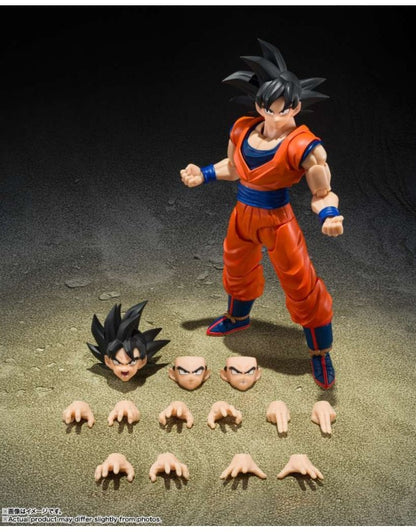 SH Figuarts Dragon Ball Z - Son Goku Kind-Hearted Saiyan 13Cm