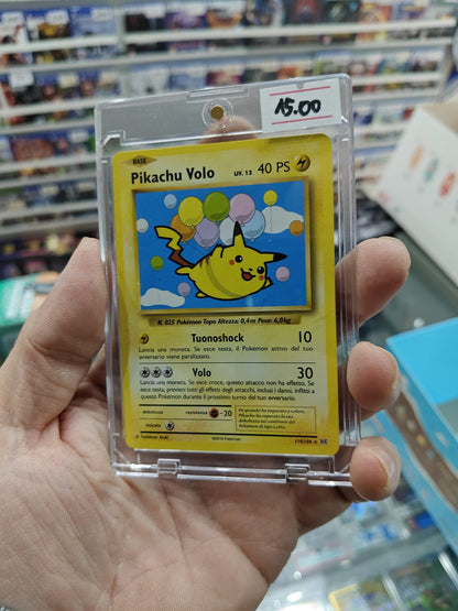 110-108 Pikachu Volo - Rara Segreta (IT) 8 + Case
