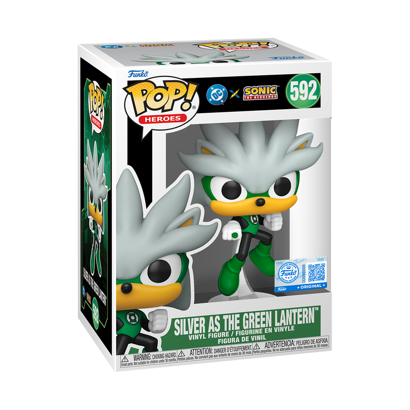 Sonic The Hedgehog - Silver as the Green Lantern (592) Special