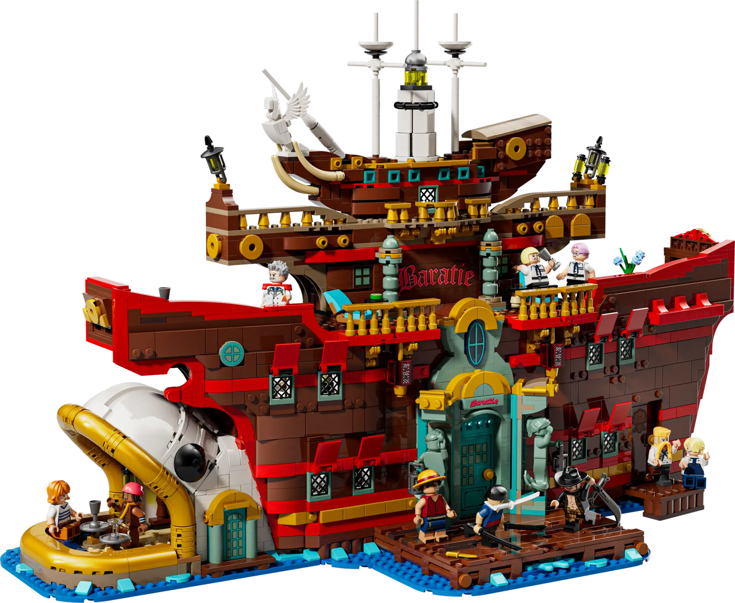 Lego One Piece - Baratie, il ristorante galleggiante