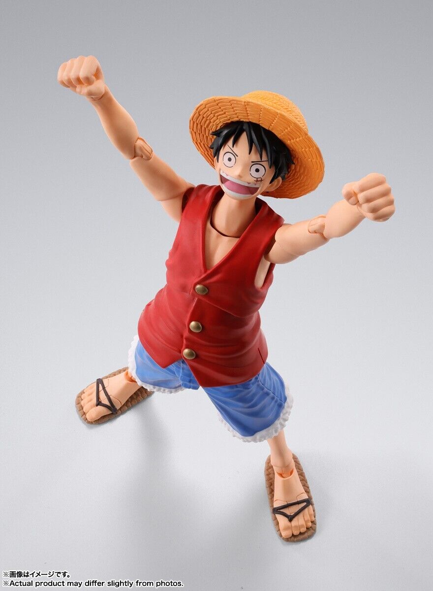 SH Figuarts - Monkey D Luffy Romance Dawn 15Cm