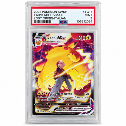 TG17-TG30 Pikachu VMAX - UR PSA 9 (ENG)