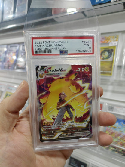 TG17-TG30 Pikachu VMAX - UR PSA 9 (ENG)