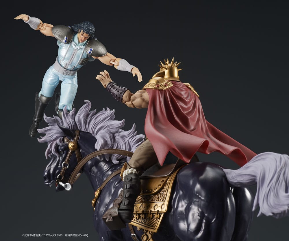 Fist of the North Star Digaction - Raoh and Kukuoh 12Cm