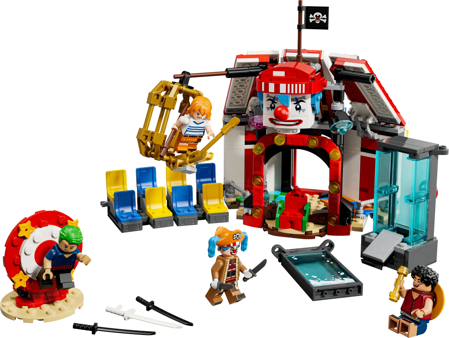 Lego One Piece - La tenda del circo di Bagy il Clown