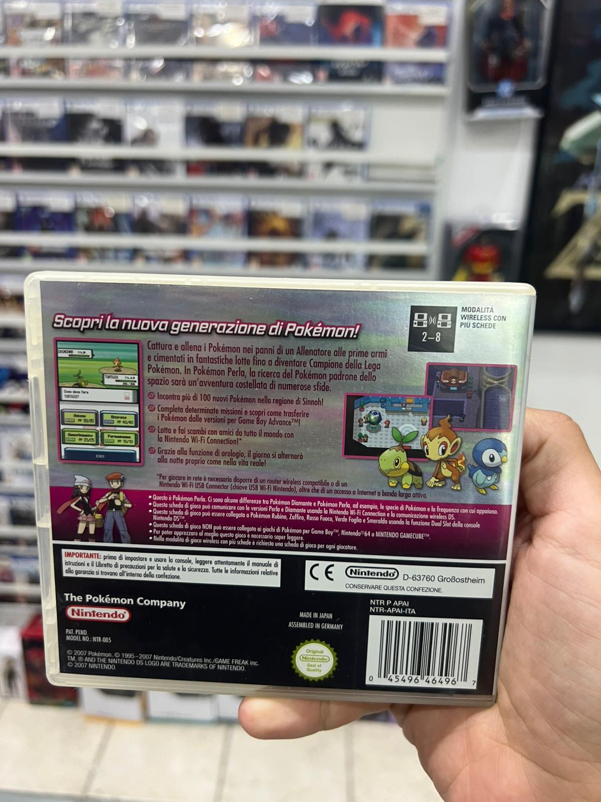 Pokémon Versione Perla - Nintendo DS PAL ITA condizioni good