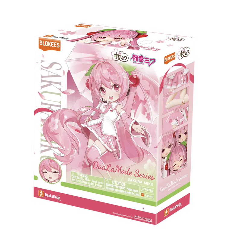 Model Kit Blokees - Hatsune Miku Sakura 10Cm