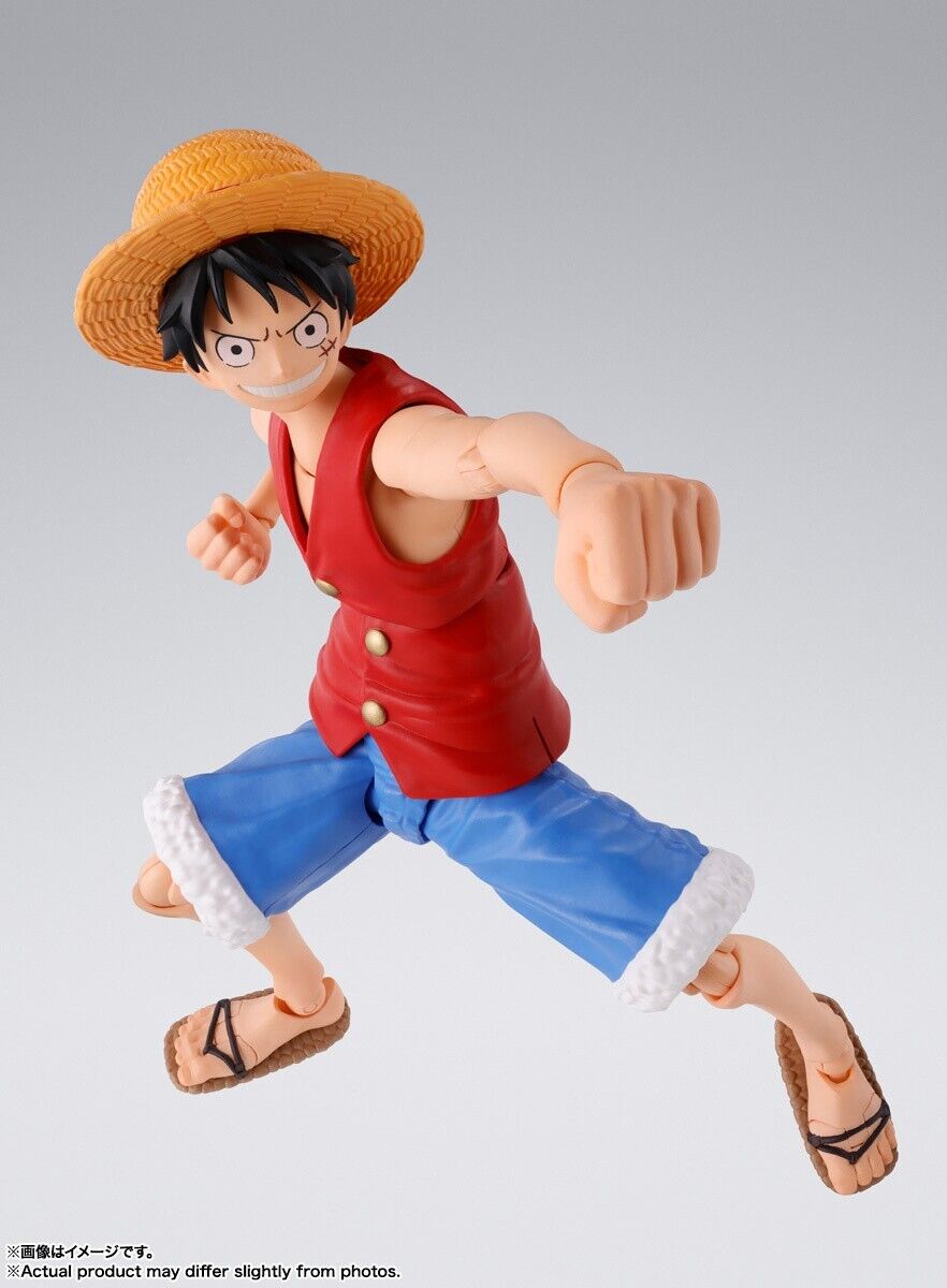 SH Figuarts - Monkey D Luffy Romance Dawn 15Cm