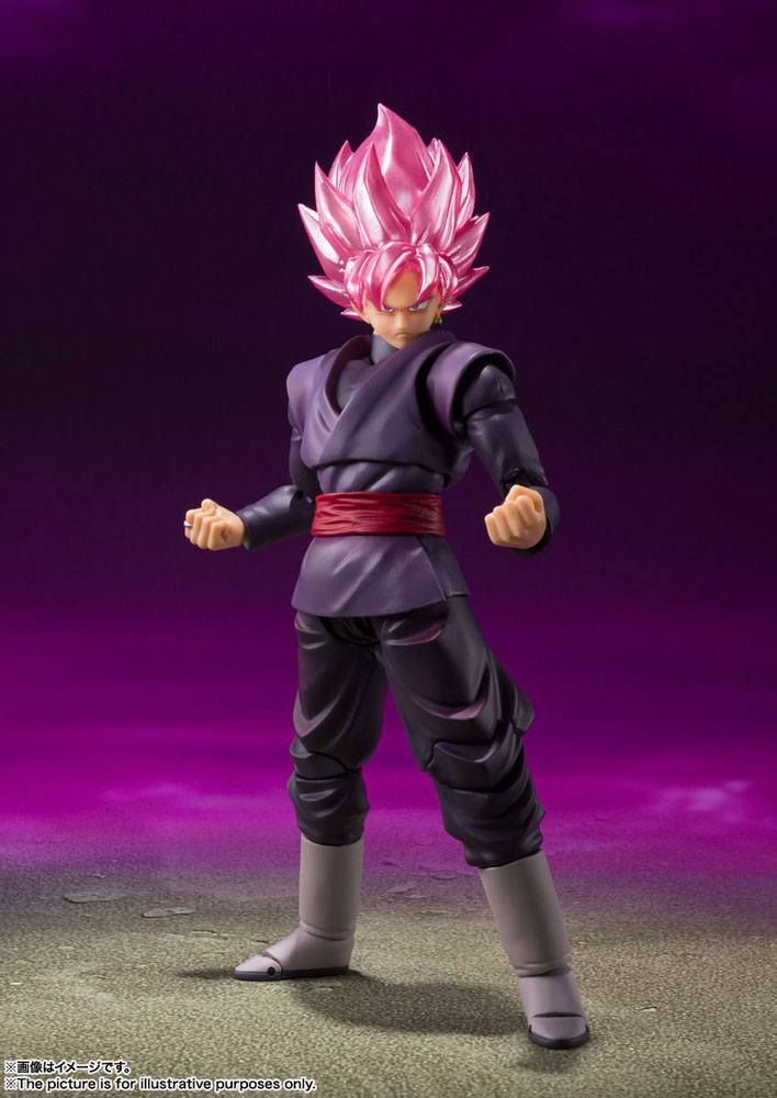 SH Figuarts Dragon Ball Super - Goku Black Super Saiyan Rose 14Cm