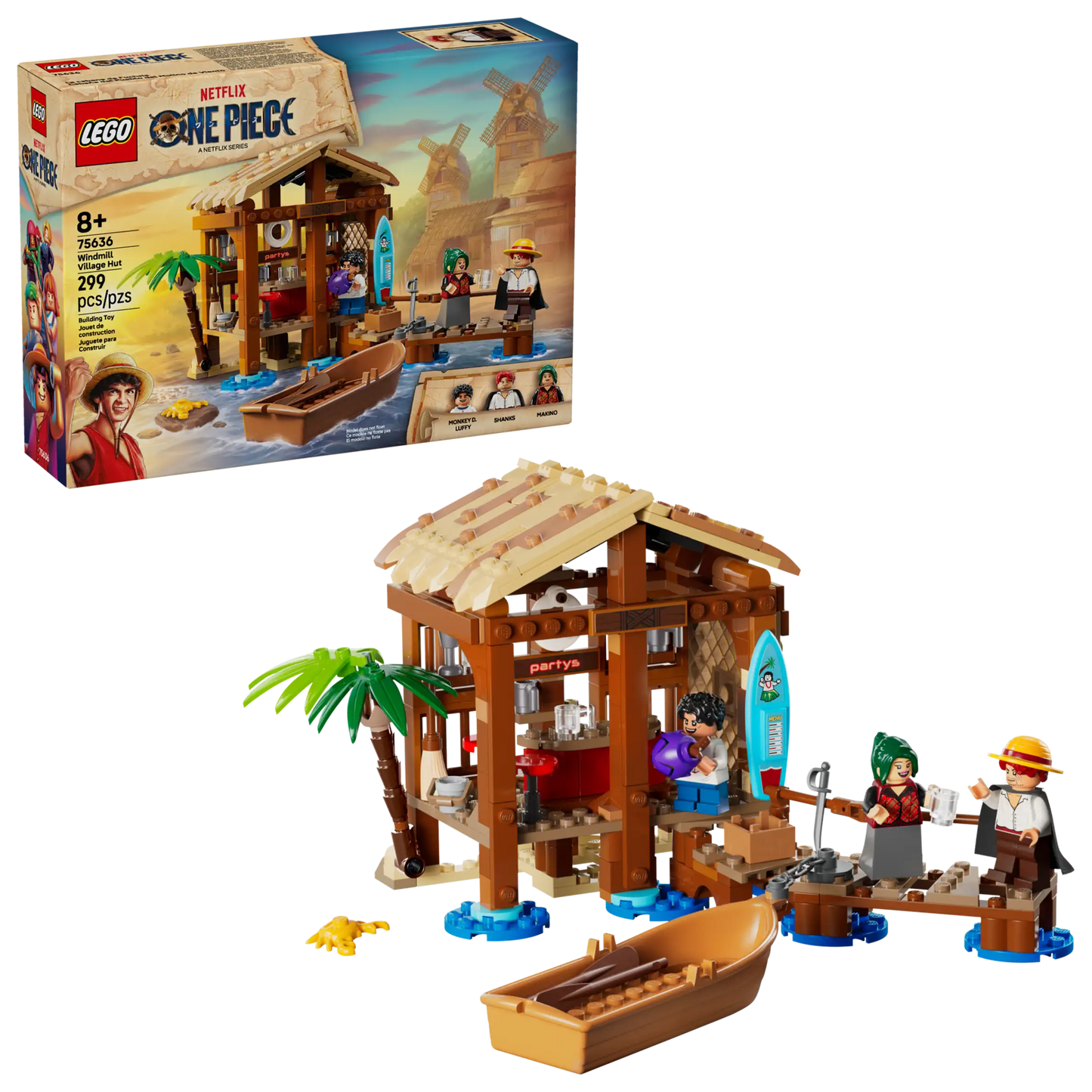 Lego One Piece - La capanna del Villaggio Foosha