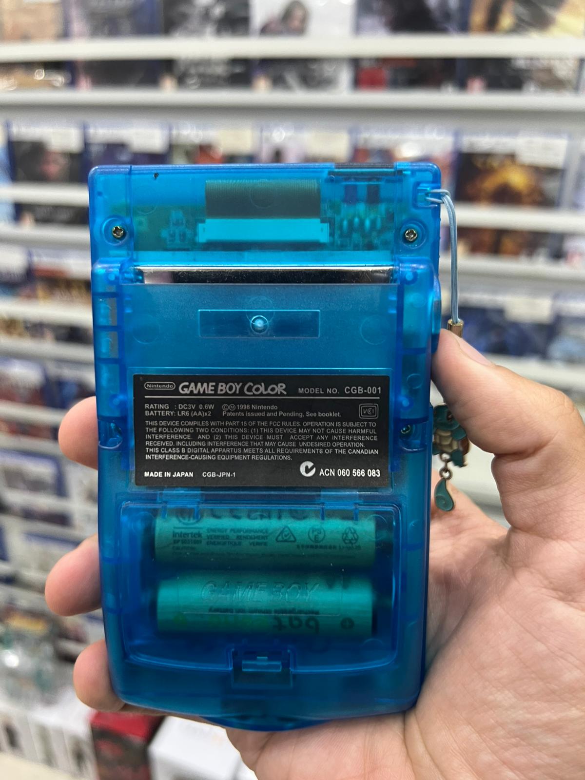 Nintendo Game Boy Color Traslucido Blu (Usato)