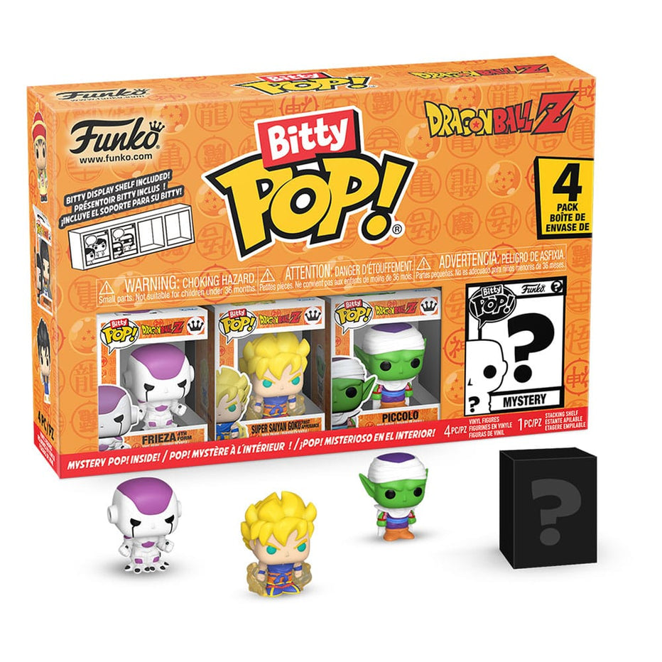 Bitty Pop Dragon Ball:  Frieza - Super Saiyan Goku - Piccolo