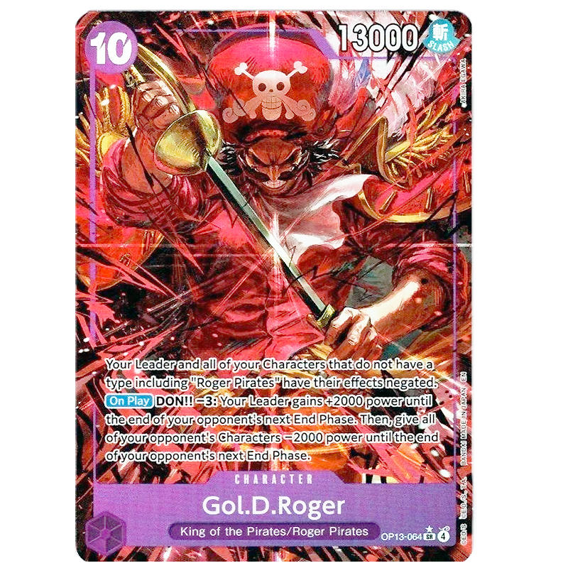 OP13-064 Gol D Roger - Super Rara Art Segreta (ENG)