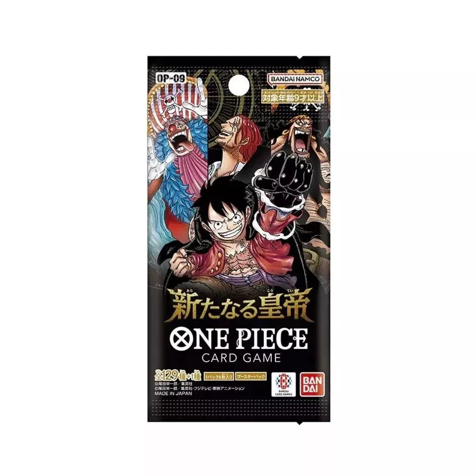 One Piece Card Game - The Four Emperors OP-09 -ENG Bustina (12 Carte)