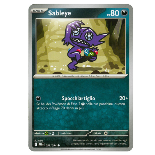 059-094 Sableye - Comune (IT)