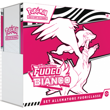 Bundle Set Allenatore Fuoriclasse Pokemon - Fuoco Bianco ITA + 4 Bustine Rocket (Jap)