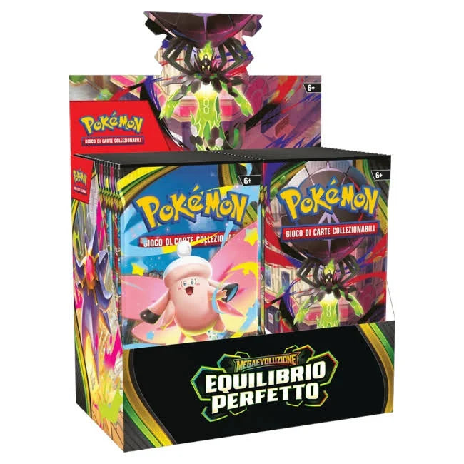 Pokemon Box 36 Buste Megavevoluzione Equilibrio Perfetto (ITA)