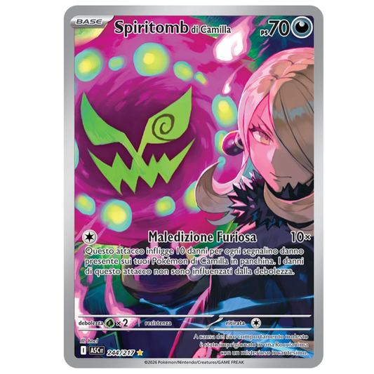 244-217 Spiritomb di Camilla - Illustrazione Rara (IT)