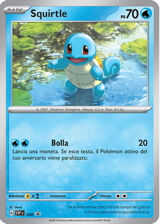 Squirtle - Promo Holo (ITA)
