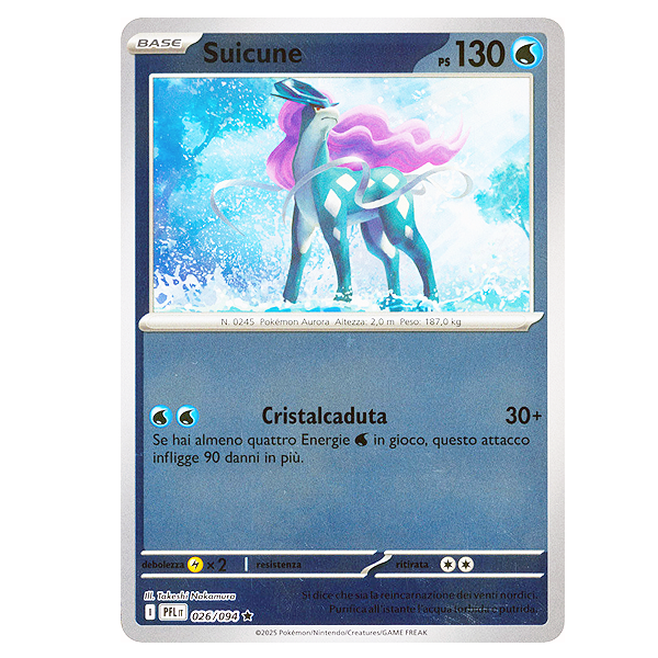 026-094 Suicune - Rara Reverse (IT)