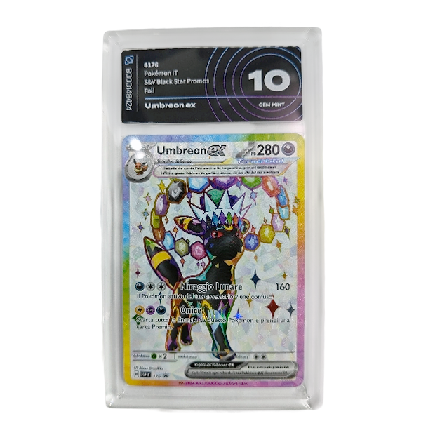 176 Umbreon EX - Promo Rara Gradata 10 (IT)