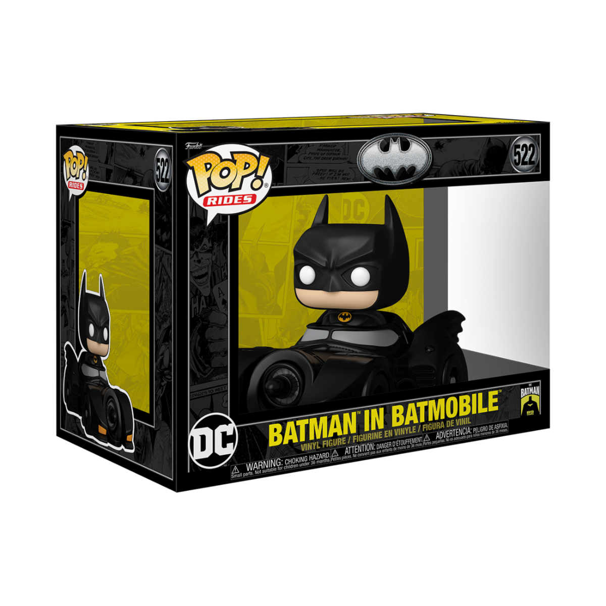 Batman 85th - Batman in Batmobile (522) Deluxe