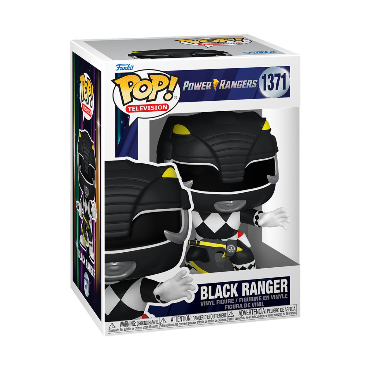 Power Rangers - Black Ranger (1371) scatola danneggiata