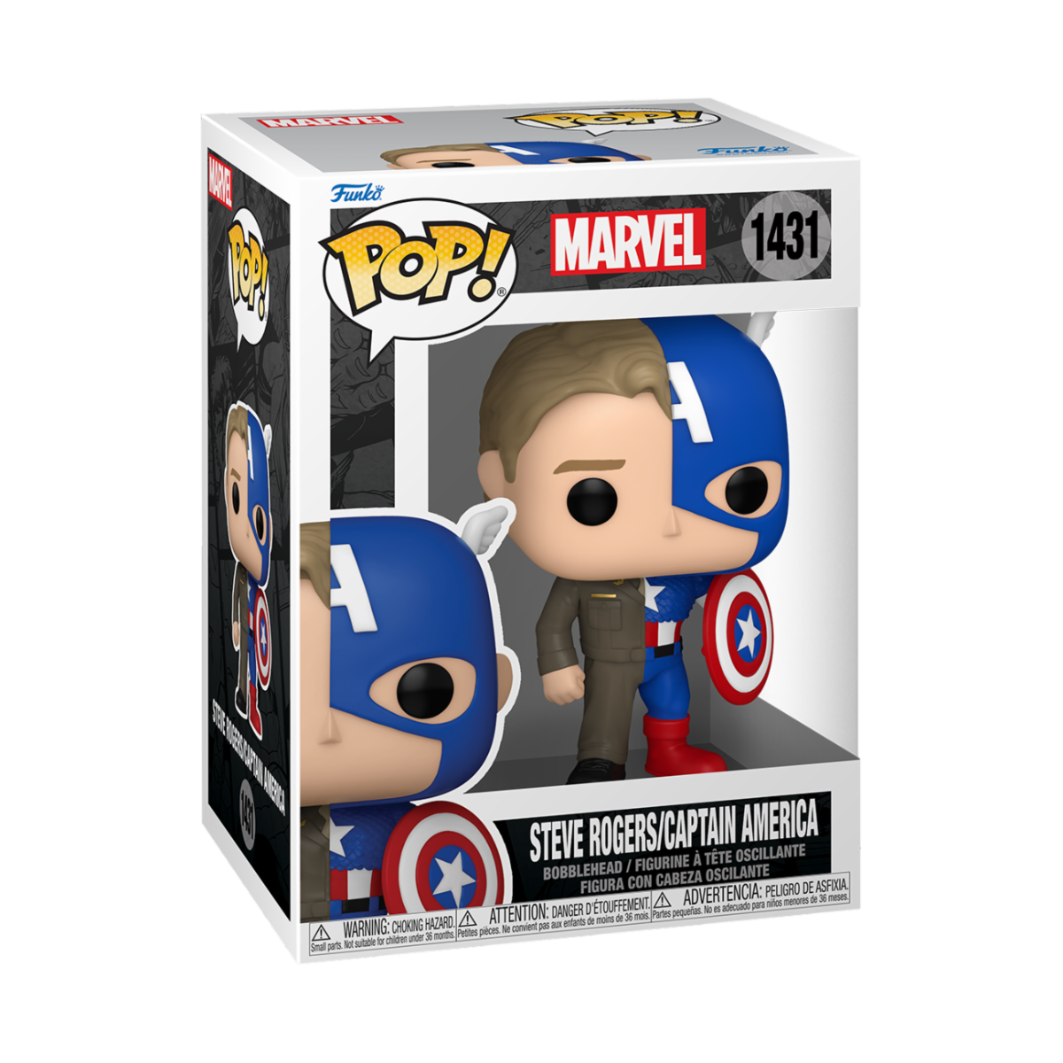Marvel Split - Steve Rogers Captain America (1431)