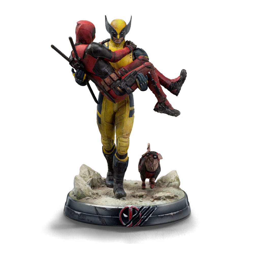 Iron Studios - Deadpool and Wolverine 21 Cm