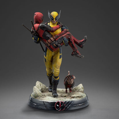 Iron Studios - Deadpool and Wolverine 21 Cm