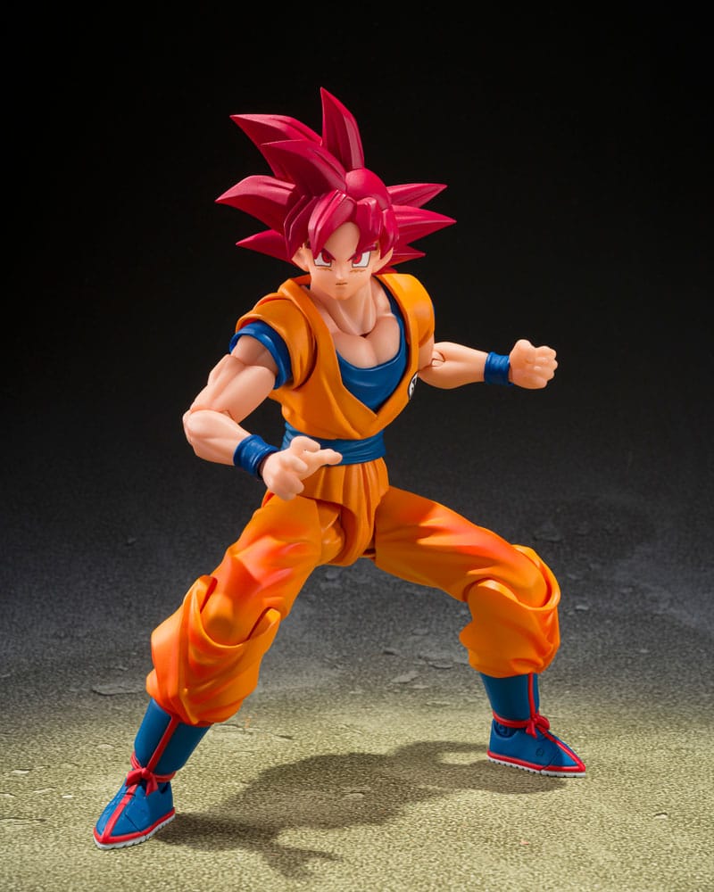 SH Figuarts  - Super Saiyan God Son Goku God Aura 15Cm