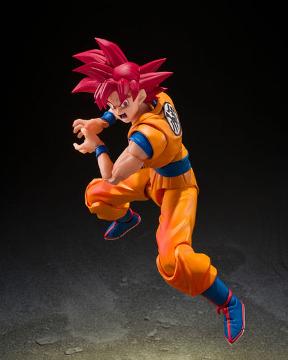 SH Figuarts  - Super Saiyan God Son Goku God Aura 15Cm