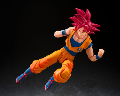 SH Figuarts  - Super Saiyan God Son Goku God Aura 15Cm