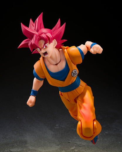 SH Figuarts  - Super Saiyan God Son Goku God Aura 15Cm