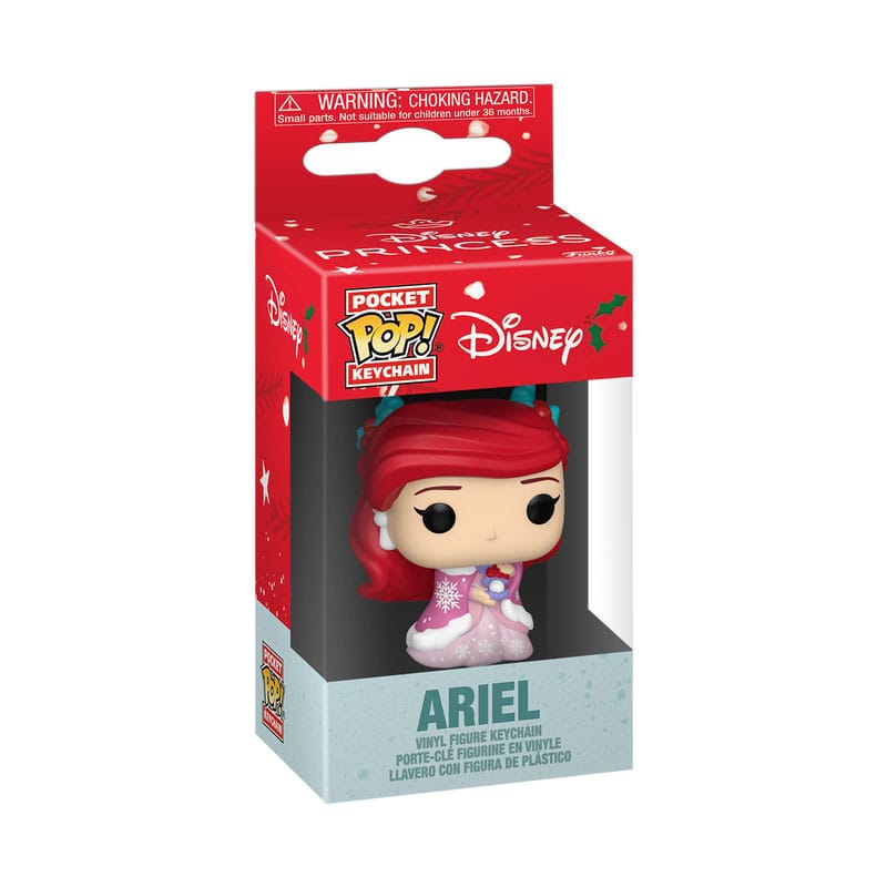 Funko Keychain - Ariel Holiday