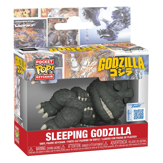 Funko Keychain - Sleeping Godzilla