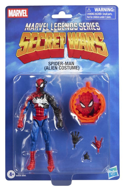Marvel Legends Series - Spider-Man (Alien Costume) 15 cm