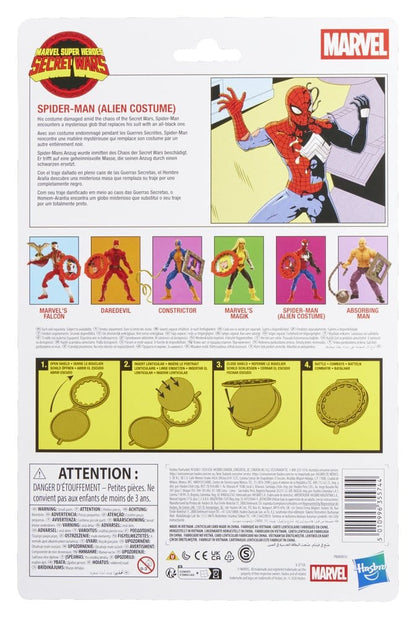 Marvel Legends Series - Spider-Man (Alien Costume) 15 cm