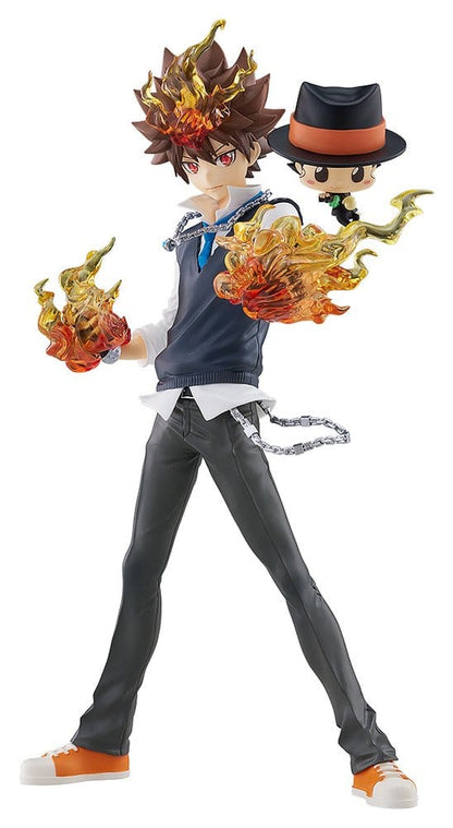 Katekyo Hitman Reborn! Pop up parade - Tsunayoshi Sawada and Reborn 24Cm