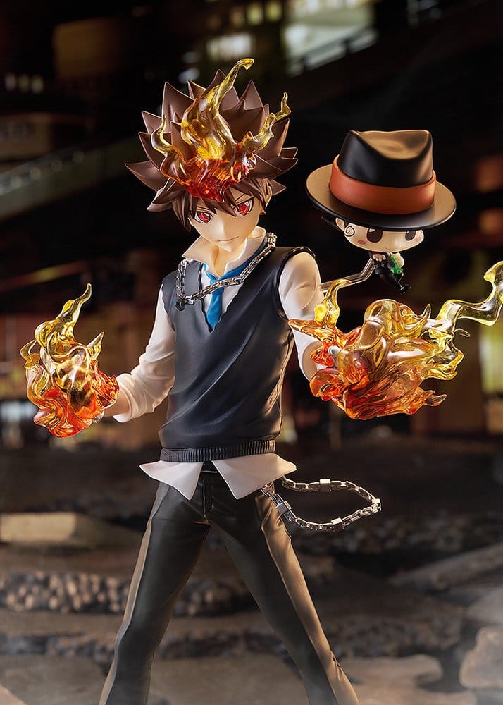 Katekyo Hitman Reborn! Pop up parade - Tsunayoshi Sawada and Reborn 24Cm