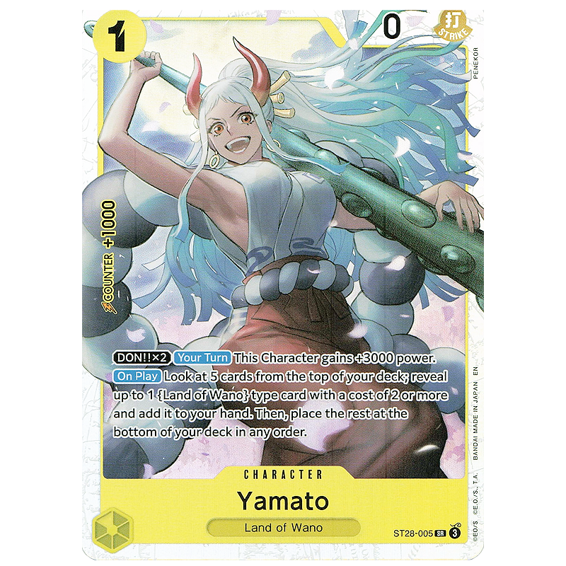 ST28-005 Yamato - Super Rara (ENG)