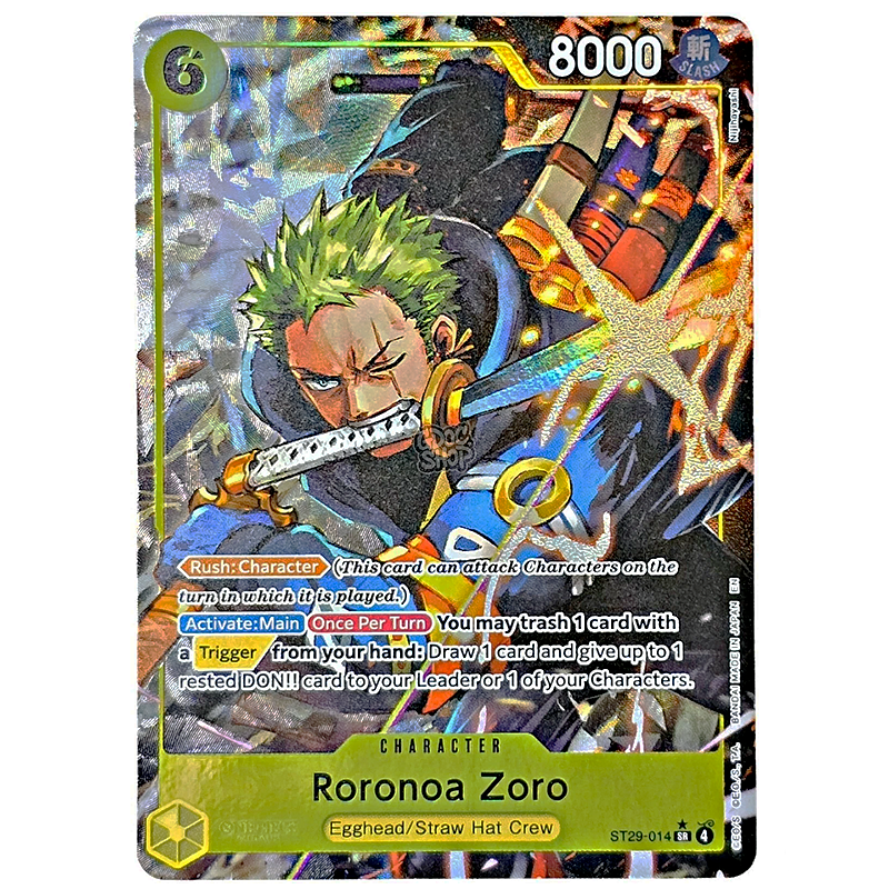 ST29-014 Roronoa Zoro - Super Rara (ENG)
